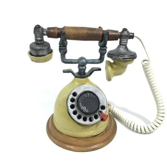 Vintage Rotary Telephone Desk Display Home Decor - Picture 1 of 9
